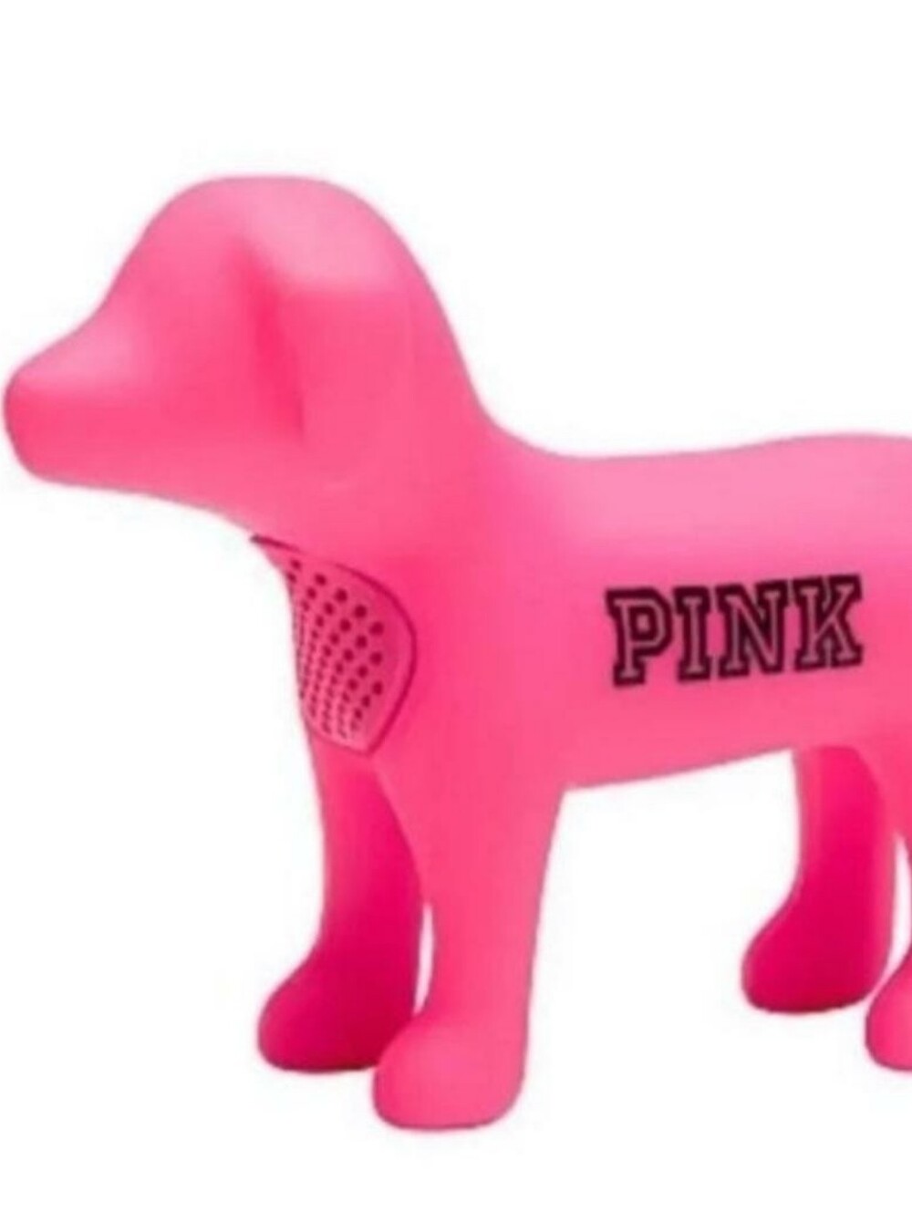 PINK Victoria's Secret Bright Pink Dog-Shaped Speaker Cover